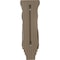 Ekena Millwork 6"W x 7 1/2"D x 18"H Extra Large Traditional Wood Corbel, Walnut CORW06X08X18TRWA - alternate 2